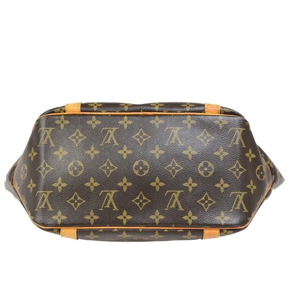 LOUIS VUITTON Sac Shopping Shoulder Tote Bag Monogram Leather - Picture 6 of 15